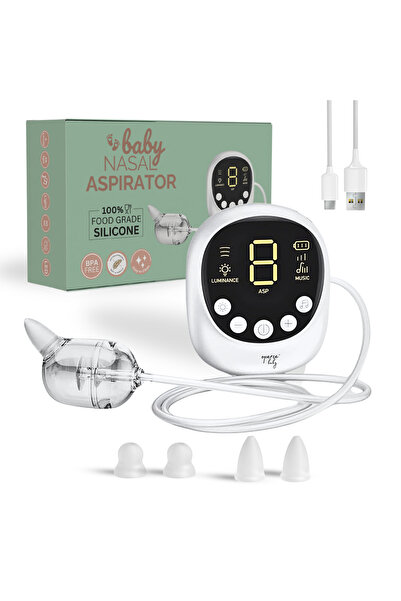 OPERCEBABY Aspirator Nazal Electric Bebe, 9 Trepte, 65Kpa, Silentios, Muzica,...