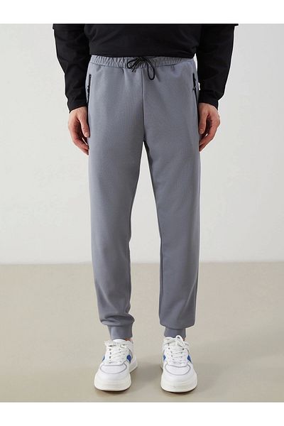 LC Waikiki Ανδρικό αθλητικό παντελόνι XSIDE ACTIVE Anthracite Slim Fit
