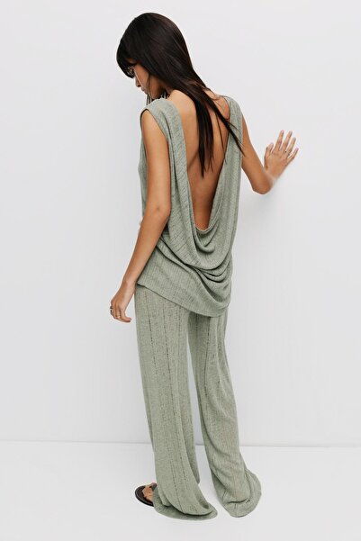 Pull & Bear Fine knit trousers