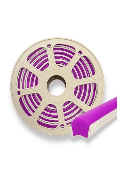 Hasyılmaz Neon Led Case 7mm 5 Meters Purple