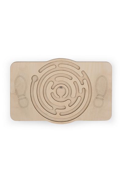 ROZİTOYS Wooden Maze Balance Board - Montessori Children's Development Toy