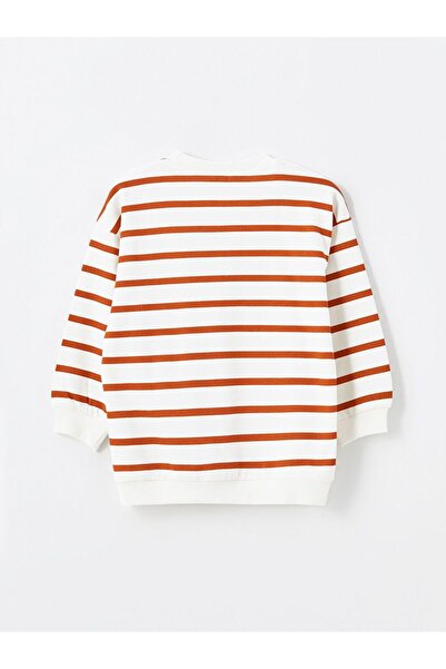 LC Waikiki Lcw Kids Striped Boys T-Shirt and Sweatpants Bottom 2-Piece