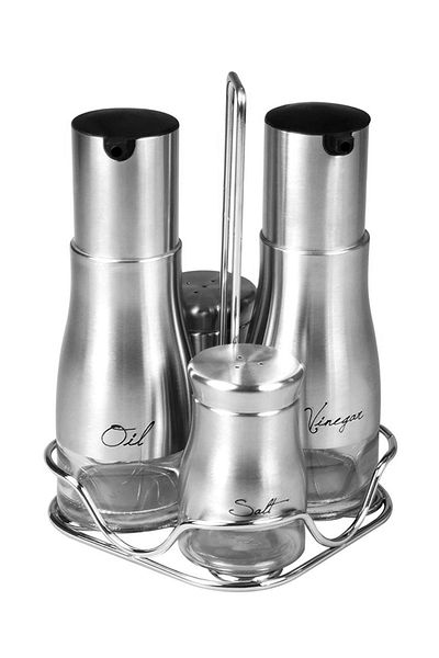 Cuisine Art By Styli Cuisine Art Stainless Steel, Silver - Mills & Shakers
