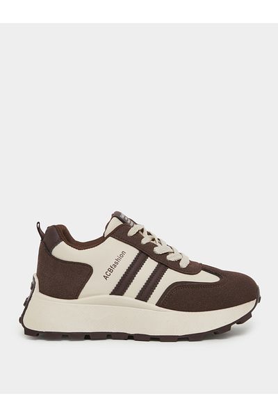 Styli Color Block Lace Up Sneakers