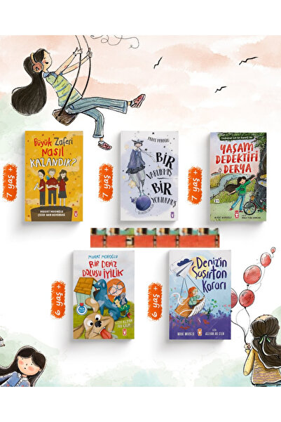 Timaş Çocuk Murat Moroğlu(5kitap) Bir Deniz Dolusu İyilik, Büyük Zaferi Nasıl...