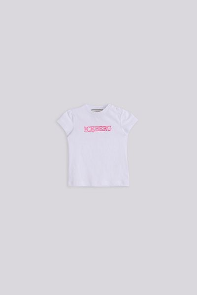 Iceberg Baby Girl White Tshirt