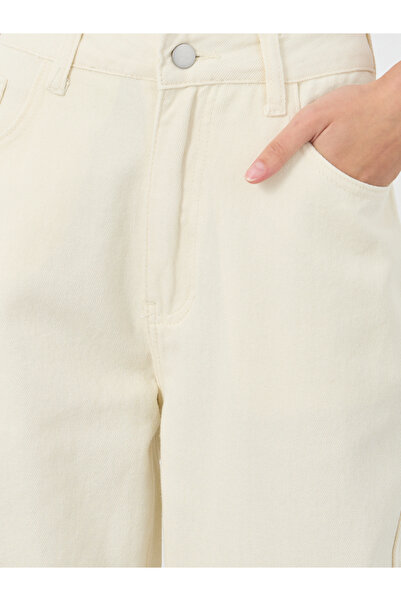 Styli Solid High Rise Tapered Fit Jeans