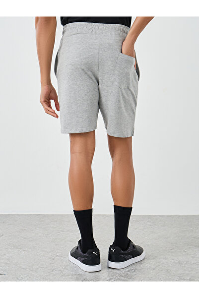 Styli Badge Detail Regular Fit Terry Shorts