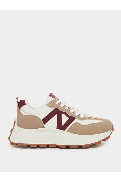 Styli Chunky Sole Lace Up Sneakers