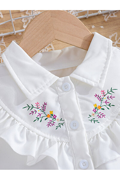 Take Two By Styli Ruffle Detail Belted Dress