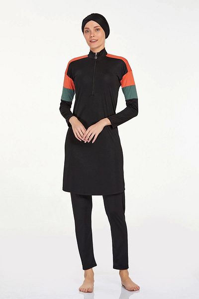 ROZAMAY 9241 Women's Merılın Full Hijab Swimsuit