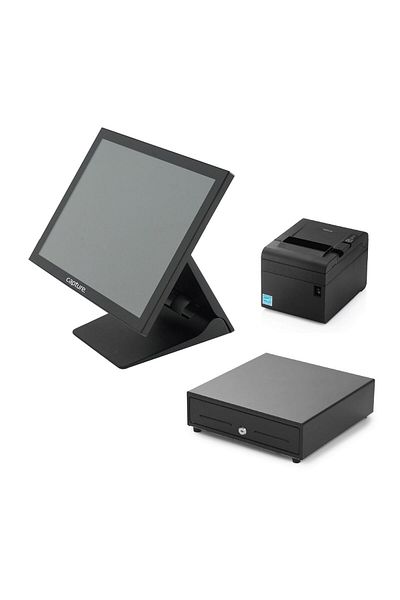 Inna marka Zestaw POS w pudełku - Stingray Core i3 z Win10 + CA-PP-10000B + CA-CD410-480B, CA-PIB-201