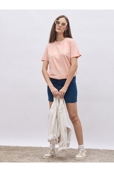 Styli Pack of 2 - Solid Short Sleeves Oversized T-Shirt