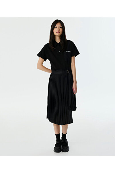 Twist PİLELİ ASİMETRİK ELBİSE