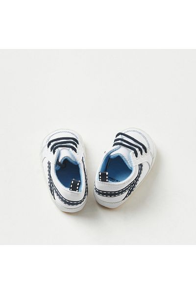 Juniors Textured Booties with Lace Detail