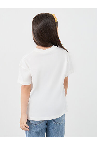 Styli Graphic Print Oversized Round Neck T-Shirt