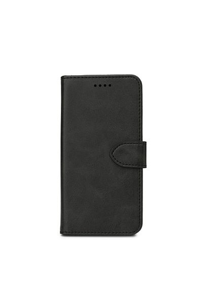 eSTUFF Husă portofel neagră WALES Xcover7 Galaxy. Material: 100% plastic, ES67340011-BULK