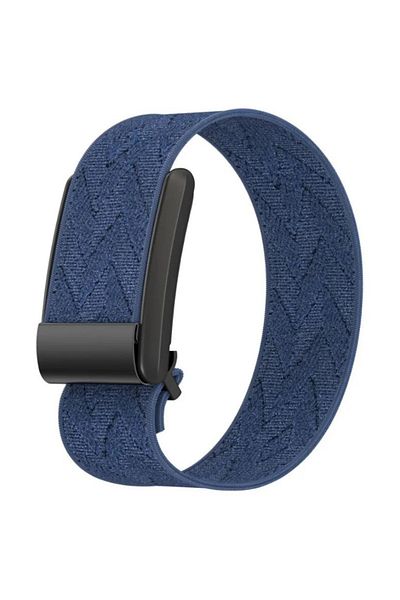 REDz Accessories Curea tricotată pentru Whoop, Sport, elastică și reglabilă, textilă, albastră