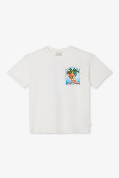 SWATSKY Boy White Tshirt