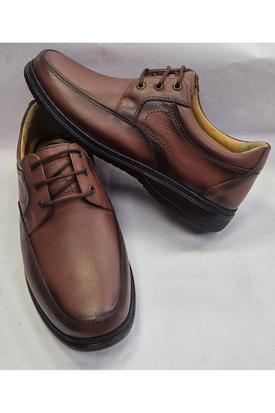 VELOCE Our Inner and Outer Genuine Leather Orthopedic Shoes