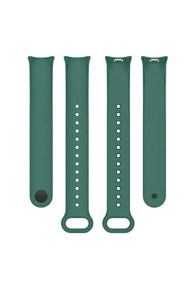 REDz Accessories Sport Strap for Xiaomi Mi Band 8 / Band 9, Adjustable with Button, Silicone, Green