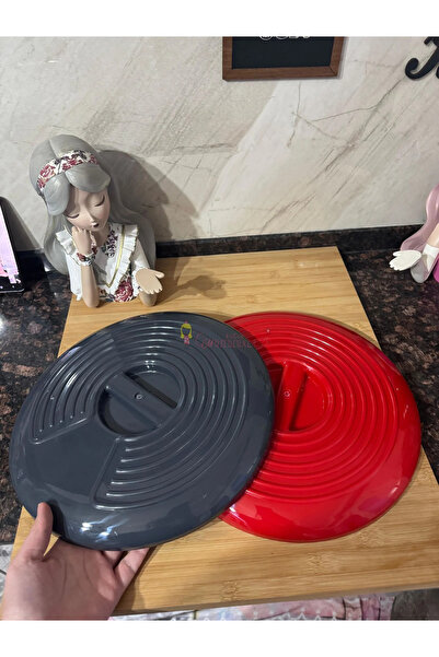 BAROTTİ 2'li Yuvarlak Uyumlu Plastik Borcam Kapağı Dayanıklı Tazeliği Koruyan...