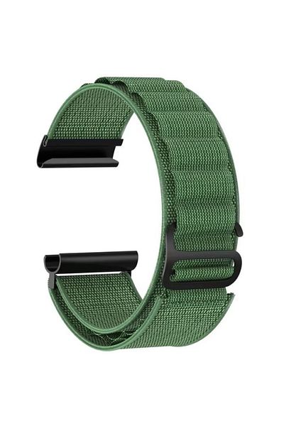 REDz Accessories Alpine Strap for Whoop, Elastic Nylon, Adjustable Hook Fastener, Green