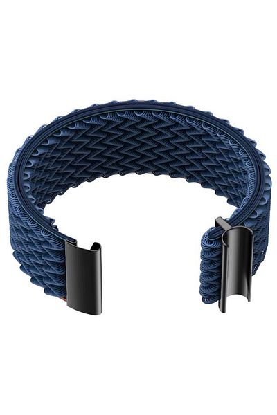 REDz Accessories Curea cu două onduleuri, compatibilă cu Whoop, aspect sportiv, material elastic, albastră