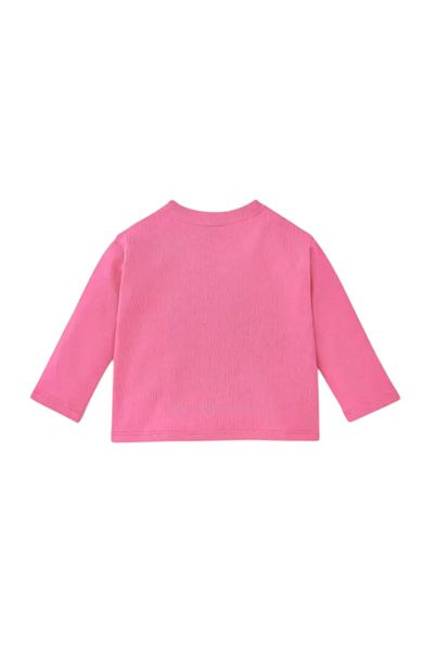 Tuc Tuc Pink Girl's Zippered Cardigan