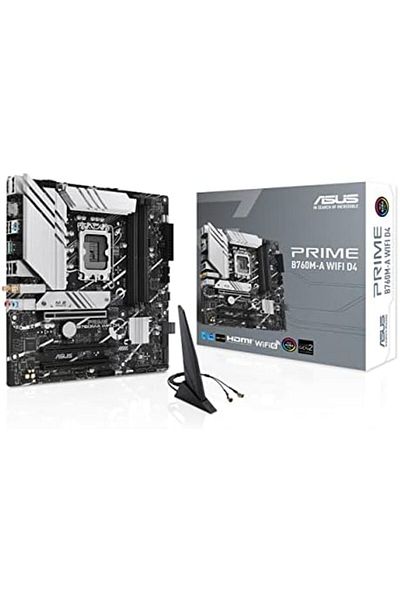 ASUS PRIME B760M-A WIFI D4 Intel (LGA 1700) mATX motherboard