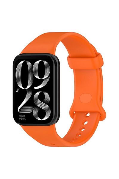 REDz Accessories Sport Strap for Xiaomi Mi Band 8 Pro / Band 9 Pro / RedMi Watch 4, Adjustable, Silicone, Orange