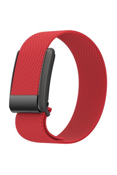 REDz Accessories Woven Sport Strap, Whoop Compatible, Adjustable, Elastic Nylon, Red