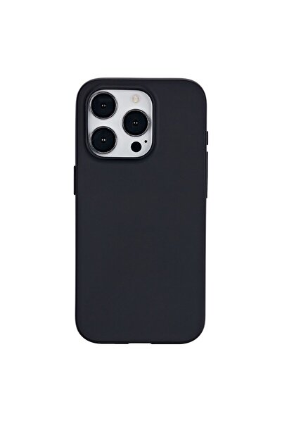 eSTUFF Husă INFINITE VIENNA pentru iPhone 15 Pro, neagră. Material: 100% TPU ...