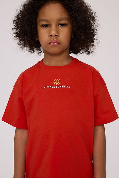 Nebbati Boy Red Tshirt
