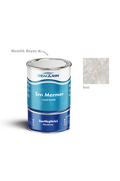 Demarin Çift Bileşenli Solventsiz Sıvı Mermer Liquid Marble (TEZGAH, ZEMİN BO...