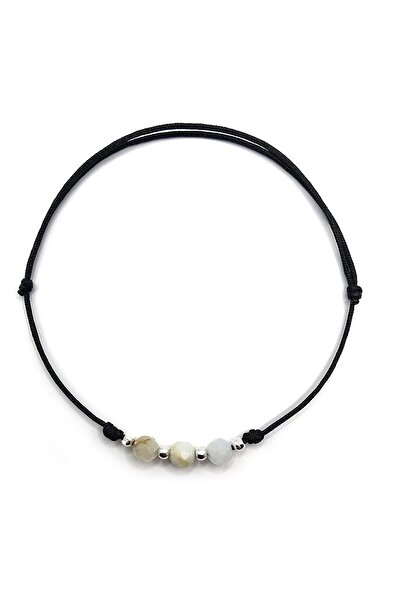 Lexy's Boutique Brățară reglabilă din argint, Lexy's Boutique, pietre semiprețioase cu opal, multicoloră