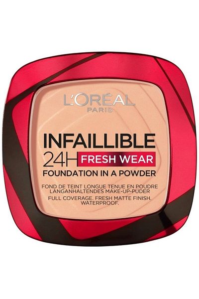 L'Oreal Paris Pudra L'Oréal Infaillible 24h Fresh Wear, Nuanta 245 Golden Honey, 9 gr