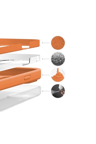 bestcase ® Θήκη σιλικόνης Premium για Samsung Galaxy A55, καφέ