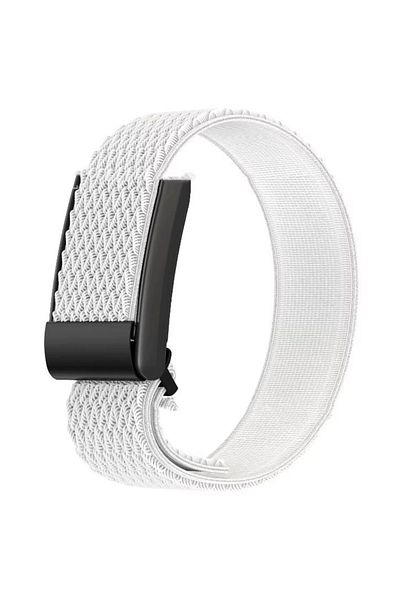 REDz Accessories Soft Wave Strap, Whoop Compatible, Sport, Elastic and Adjustable, Textile, White