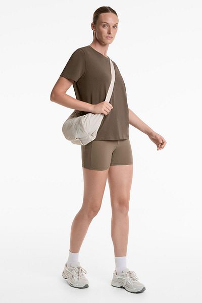Oysho Cotton blend short-sleeved T-shirt