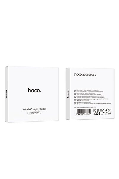 REDz Accessories Cablu de încărcare pentru ceasuri inteligente Android, wireless, HOCO Y29, alb