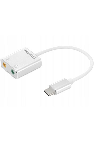 Sandberg Karta dźwiękowa USB-C Sound Link