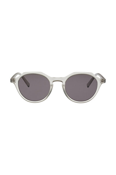 Eye Connection Gray Transparent Oval Chuck Unisex Sunglasses Ch-891Aap-Eye