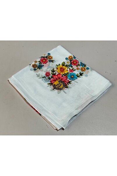 POLO CRAFT İçi Boş Kenarı Desenli Oyalık Yazma 100 Cm