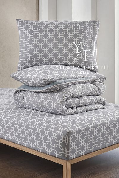 ChicMaison Single Fluffy Sleeping Set |   Dowry Set |   Dowry Team |   Gray Chain