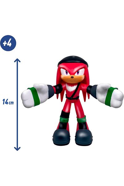 hediyecik Knuckles Flexible Extending Figure 14 cm - Sonic Collection Figures
