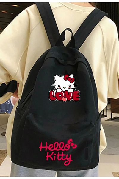 1blood Раница за училище, класна стая и курс с щампа Hello Kitty