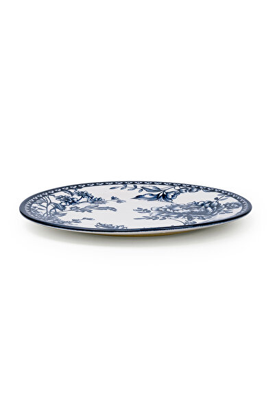 Claytan Rhapsody 8-Inch Dark Blue Ceramic Salad Plate (Set of 1)
