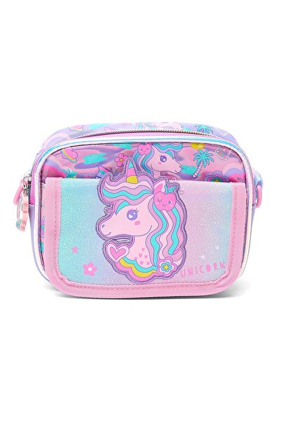 R&B حقيبة كتف أرجوانية للبنات