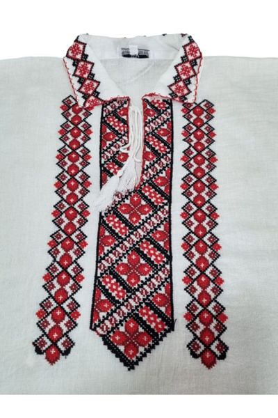 OEM Traditional shirt, 100% Cotton, embroidery with folk motifs, Men's size S